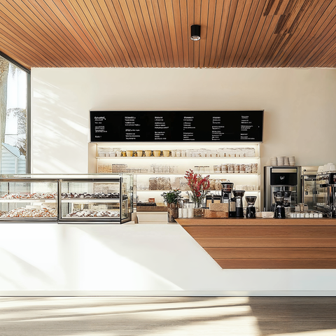 Modern Ice Cream Shop