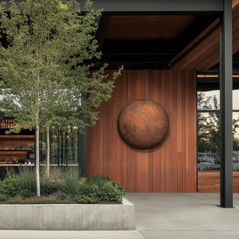 Company Branding in Exterior Design